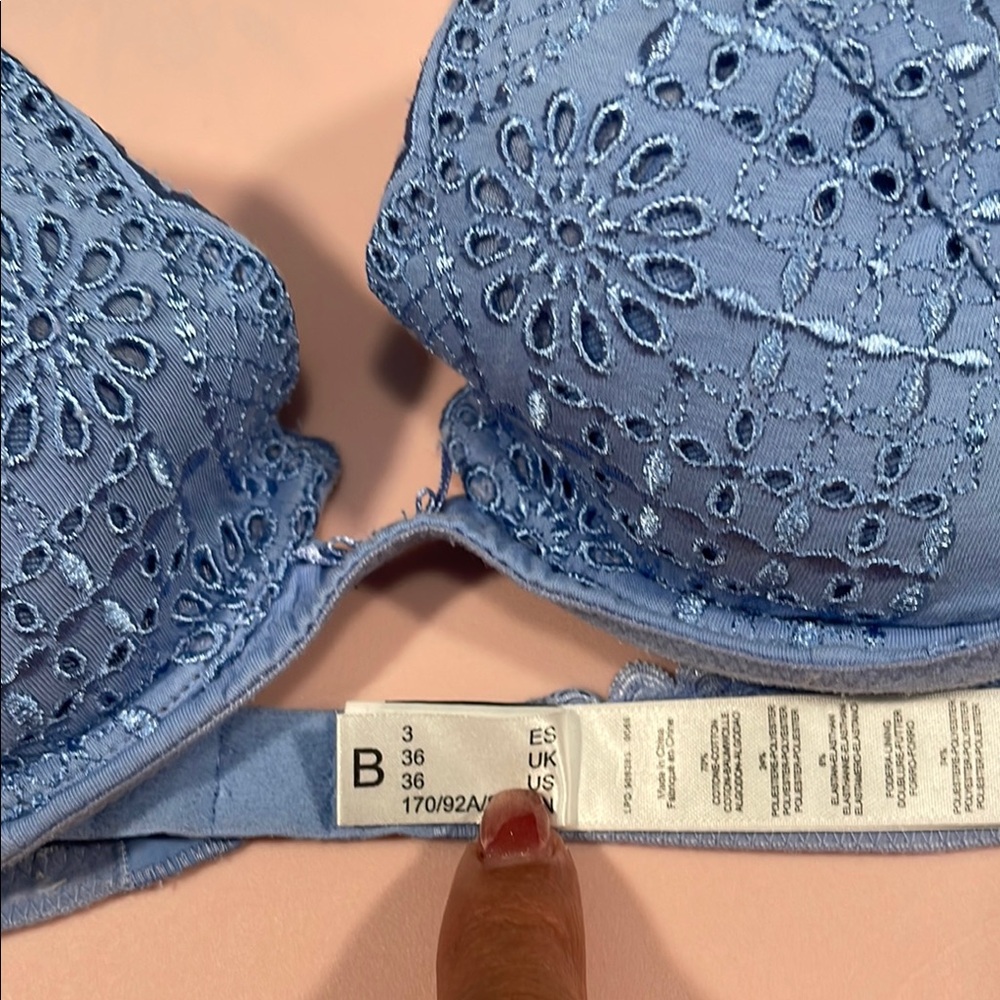 LaPerla Cute eyelet embroidered underwire bra - Picture 5 of 6